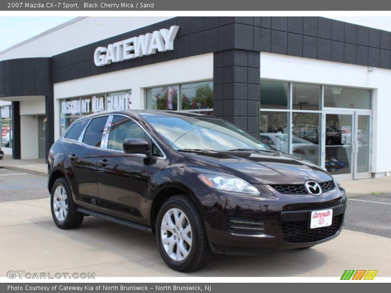 Black Cherry Mica / Sand 2007 Mazda CX-7 Sport