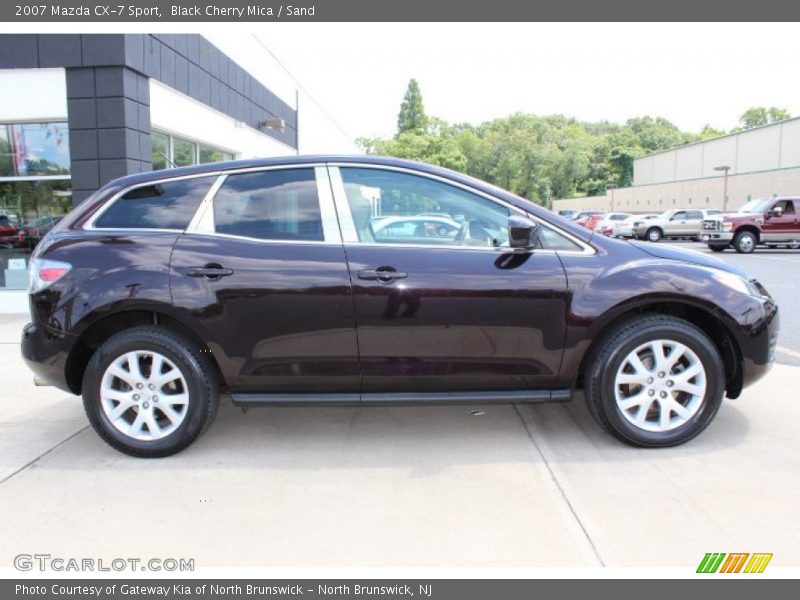Black Cherry Mica / Sand 2007 Mazda CX-7 Sport
