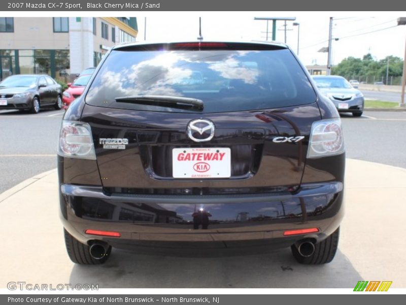 Black Cherry Mica / Sand 2007 Mazda CX-7 Sport
