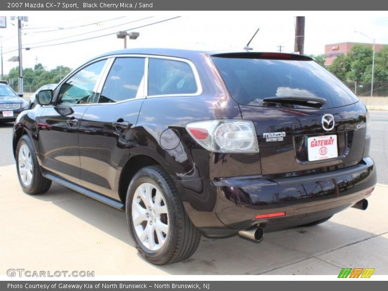 Black Cherry Mica / Sand 2007 Mazda CX-7 Sport