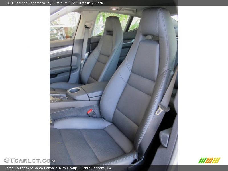 Front Seat of 2011 Panamera 4S