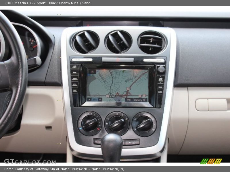 Black Cherry Mica / Sand 2007 Mazda CX-7 Sport