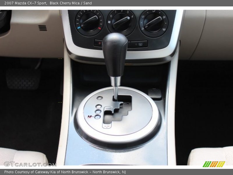 Black Cherry Mica / Sand 2007 Mazda CX-7 Sport