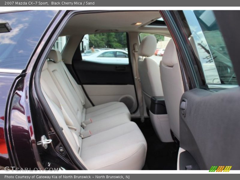 Black Cherry Mica / Sand 2007 Mazda CX-7 Sport