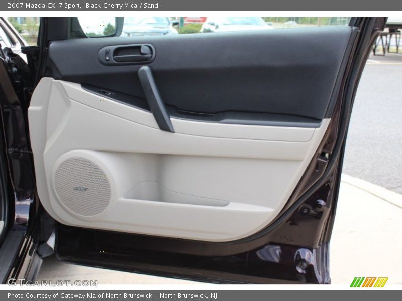 Black Cherry Mica / Sand 2007 Mazda CX-7 Sport