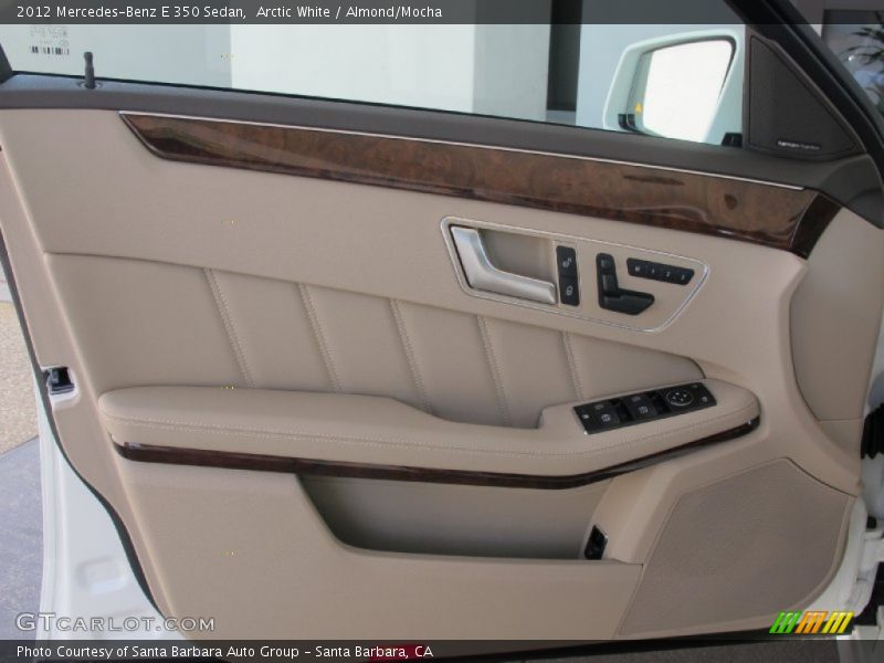 Arctic White / Almond/Mocha 2012 Mercedes-Benz E 350 Sedan