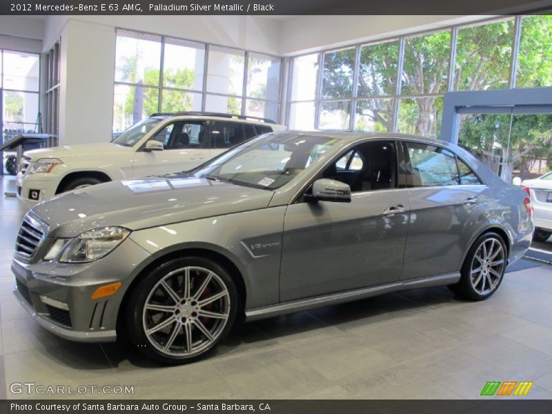 Front 3/4 View of 2012 E 63 AMG