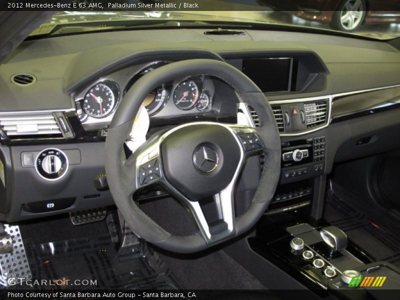 Dashboard of 2012 E 63 AMG