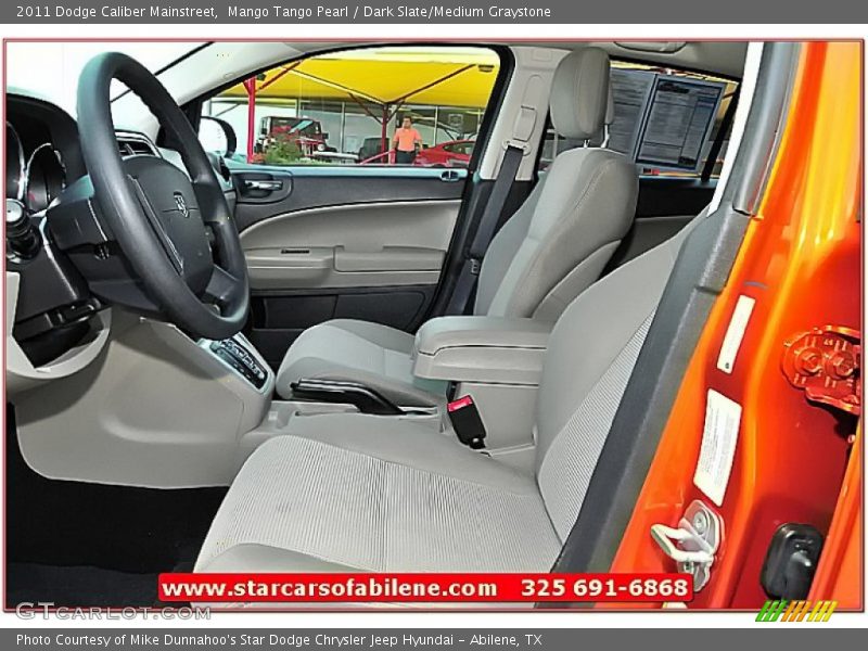 Mango Tango Pearl / Dark Slate/Medium Graystone 2011 Dodge Caliber Mainstreet