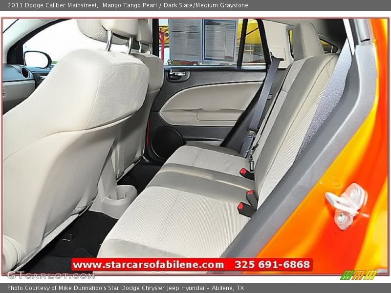 Mango Tango Pearl / Dark Slate/Medium Graystone 2011 Dodge Caliber Mainstreet