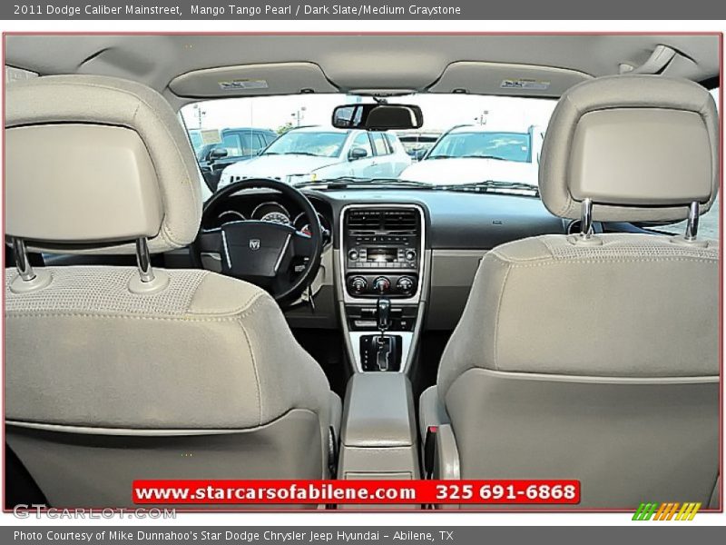 Mango Tango Pearl / Dark Slate/Medium Graystone 2011 Dodge Caliber Mainstreet