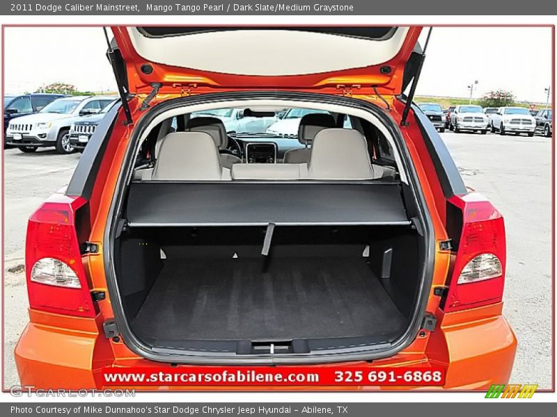 Mango Tango Pearl / Dark Slate/Medium Graystone 2011 Dodge Caliber Mainstreet