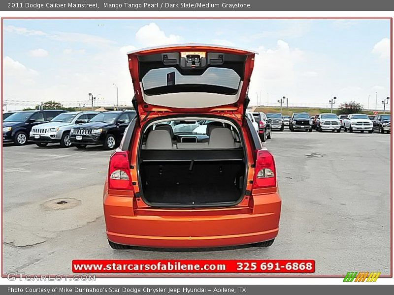 Mango Tango Pearl / Dark Slate/Medium Graystone 2011 Dodge Caliber Mainstreet