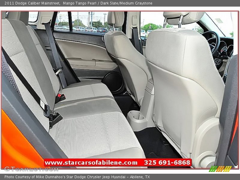 Mango Tango Pearl / Dark Slate/Medium Graystone 2011 Dodge Caliber Mainstreet