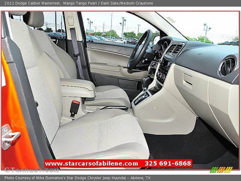 Mango Tango Pearl / Dark Slate/Medium Graystone 2011 Dodge Caliber Mainstreet