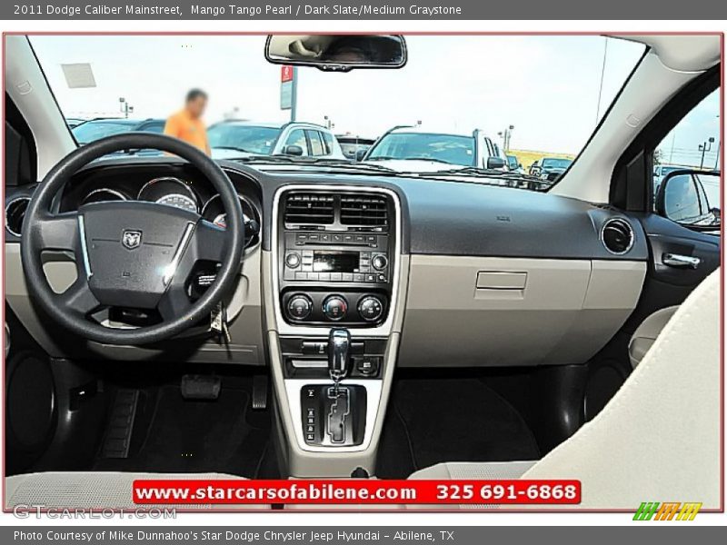 Mango Tango Pearl / Dark Slate/Medium Graystone 2011 Dodge Caliber Mainstreet