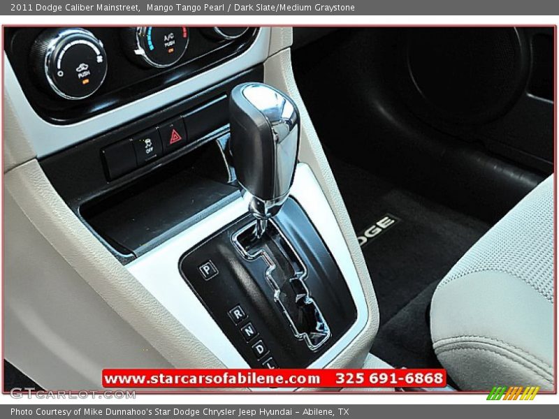 Mango Tango Pearl / Dark Slate/Medium Graystone 2011 Dodge Caliber Mainstreet