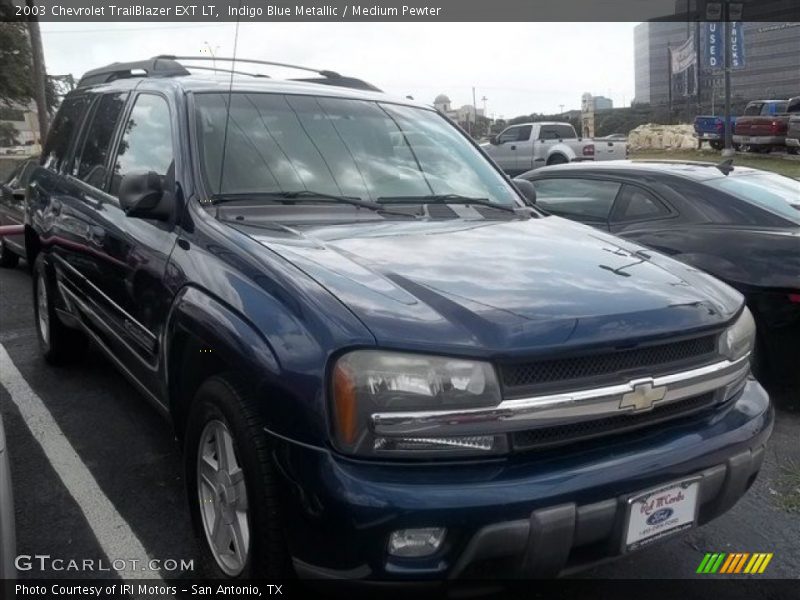 Indigo Blue Metallic / Medium Pewter 2003 Chevrolet TrailBlazer EXT LT