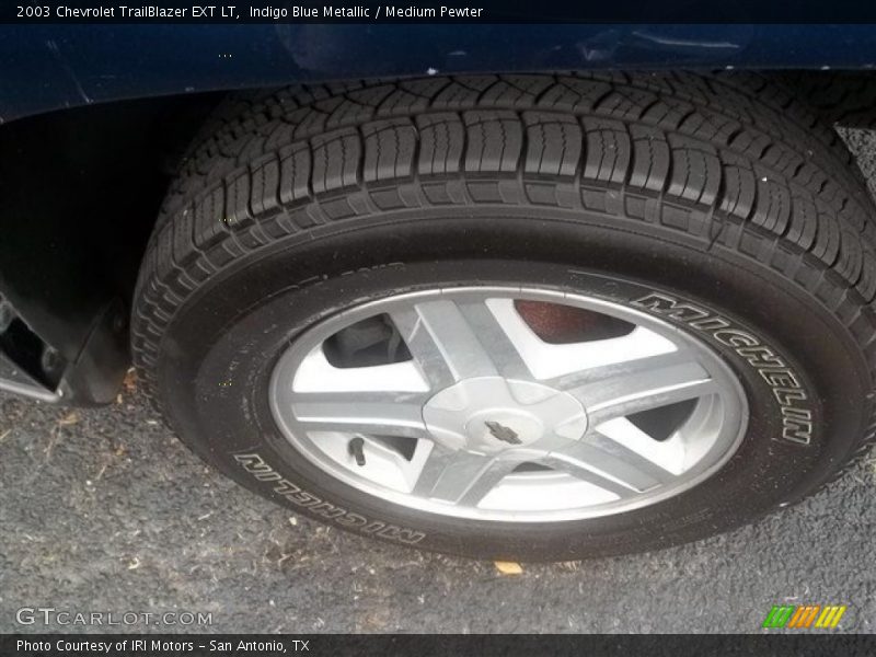 Indigo Blue Metallic / Medium Pewter 2003 Chevrolet TrailBlazer EXT LT