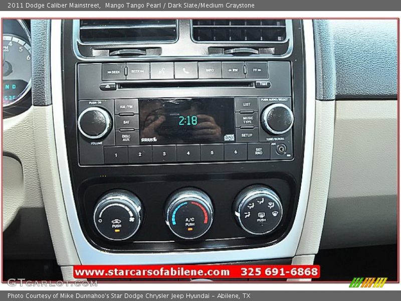 Mango Tango Pearl / Dark Slate/Medium Graystone 2011 Dodge Caliber Mainstreet