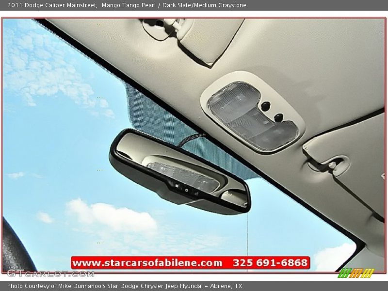 Mango Tango Pearl / Dark Slate/Medium Graystone 2011 Dodge Caliber Mainstreet