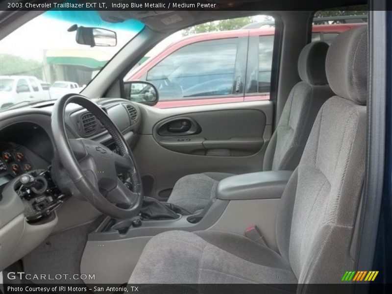 Indigo Blue Metallic / Medium Pewter 2003 Chevrolet TrailBlazer EXT LT