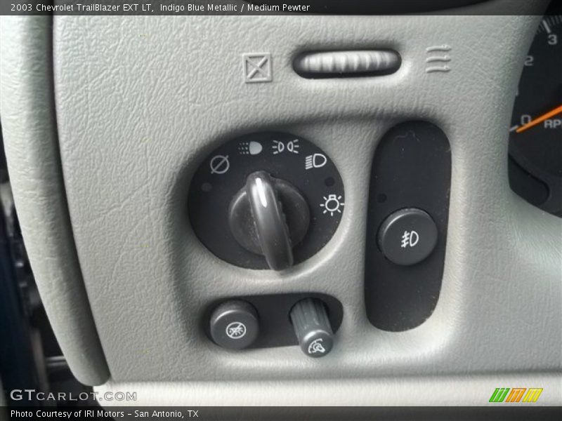 Indigo Blue Metallic / Medium Pewter 2003 Chevrolet TrailBlazer EXT LT