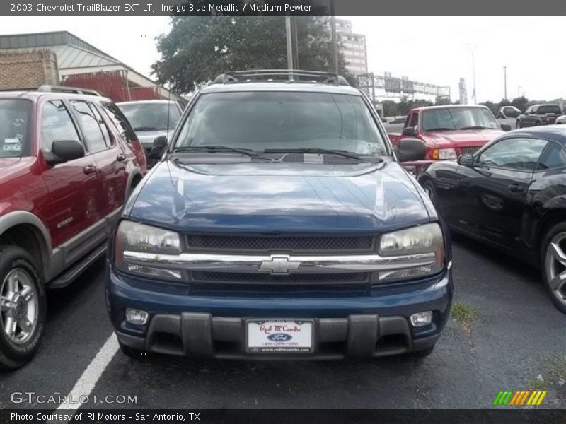 Indigo Blue Metallic / Medium Pewter 2003 Chevrolet TrailBlazer EXT LT