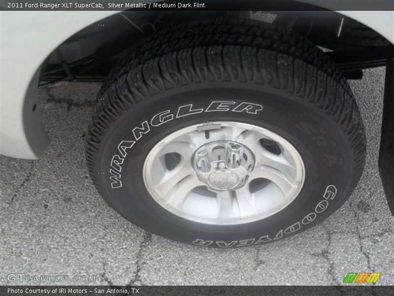 Silver Metallic / Medium Dark Flint 2011 Ford Ranger XLT SuperCab