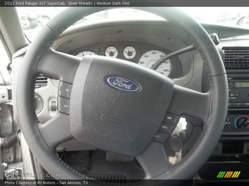 Silver Metallic / Medium Dark Flint 2011 Ford Ranger XLT SuperCab