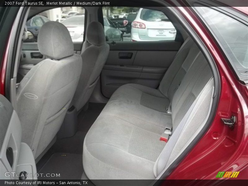 Rear Seat of 2007 Taurus SE