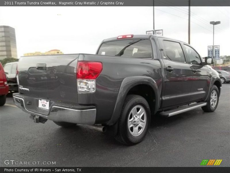 Magnetic Gray Metallic / Graphite Gray 2011 Toyota Tundra CrewMax
