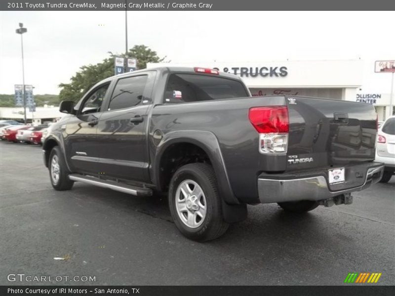 Magnetic Gray Metallic / Graphite Gray 2011 Toyota Tundra CrewMax