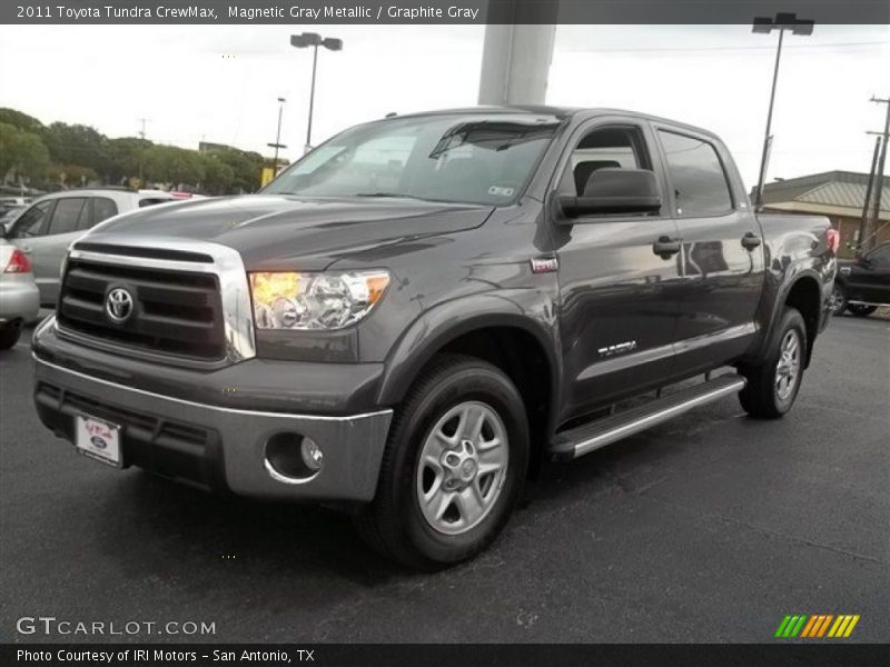 Magnetic Gray Metallic / Graphite Gray 2011 Toyota Tundra CrewMax