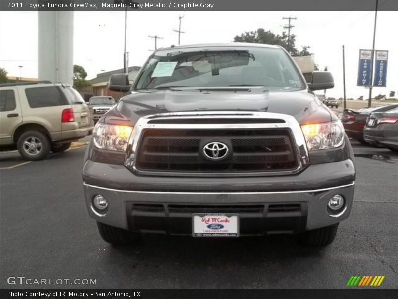 Magnetic Gray Metallic / Graphite Gray 2011 Toyota Tundra CrewMax