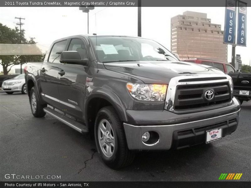 Magnetic Gray Metallic / Graphite Gray 2011 Toyota Tundra CrewMax