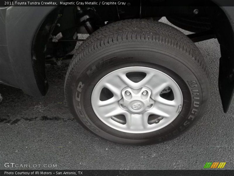 Magnetic Gray Metallic / Graphite Gray 2011 Toyota Tundra CrewMax