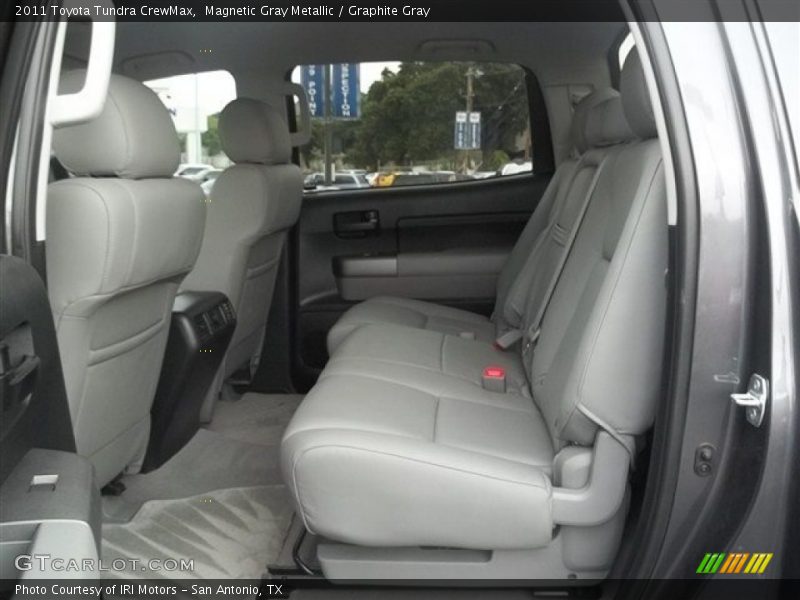 Magnetic Gray Metallic / Graphite Gray 2011 Toyota Tundra CrewMax