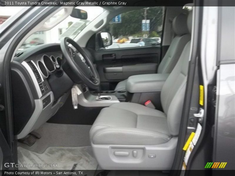 Magnetic Gray Metallic / Graphite Gray 2011 Toyota Tundra CrewMax