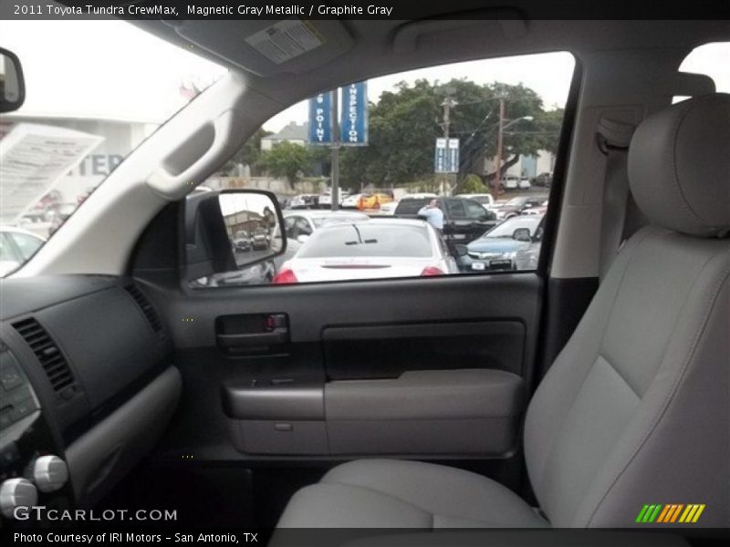 Magnetic Gray Metallic / Graphite Gray 2011 Toyota Tundra CrewMax