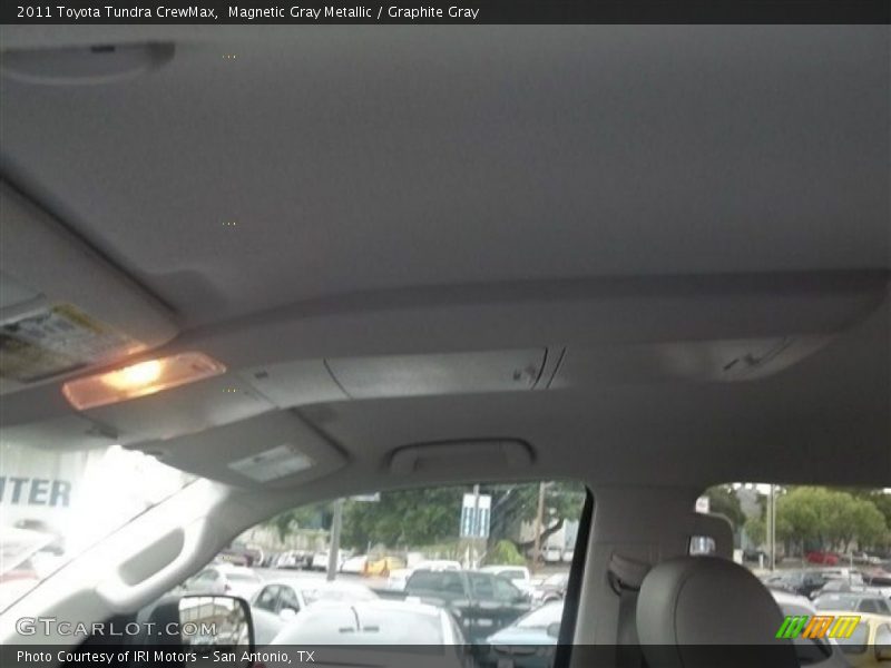 Magnetic Gray Metallic / Graphite Gray 2011 Toyota Tundra CrewMax