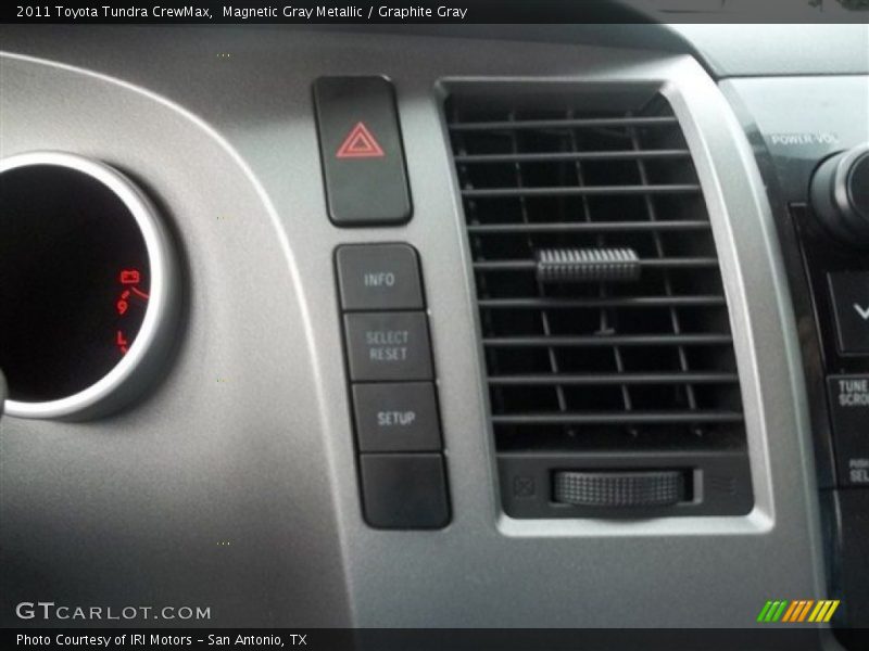 Magnetic Gray Metallic / Graphite Gray 2011 Toyota Tundra CrewMax