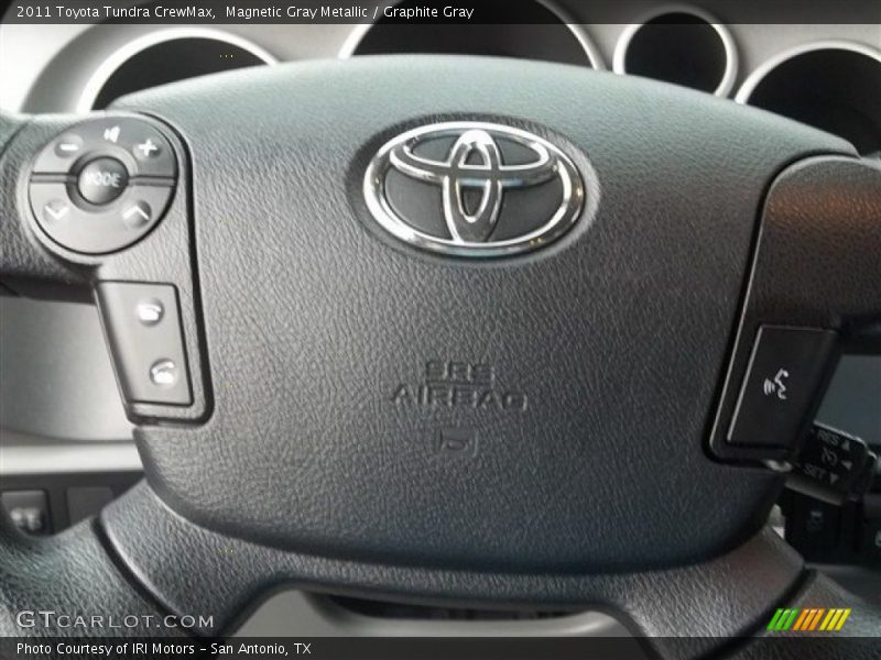 Magnetic Gray Metallic / Graphite Gray 2011 Toyota Tundra CrewMax