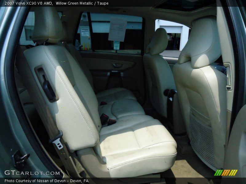 Willow Green Metallic / Taupe 2007 Volvo XC90 V8 AWD