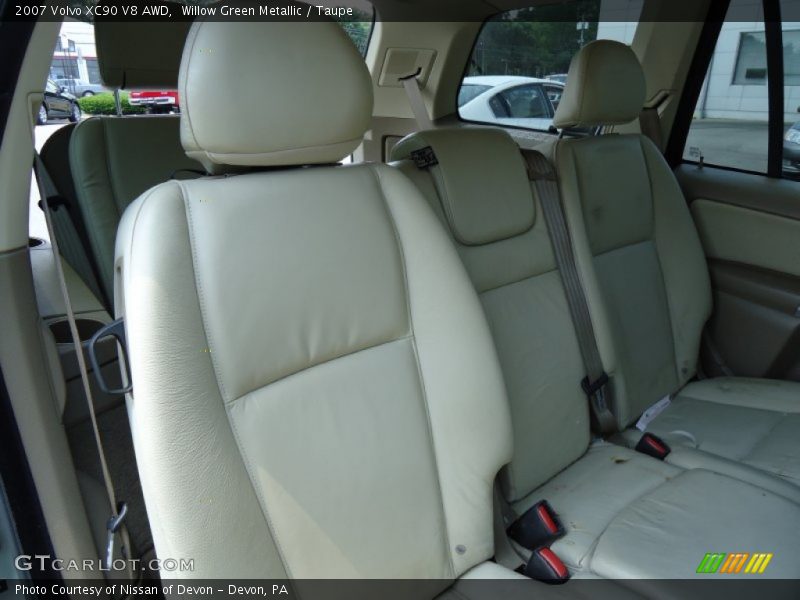 Willow Green Metallic / Taupe 2007 Volvo XC90 V8 AWD