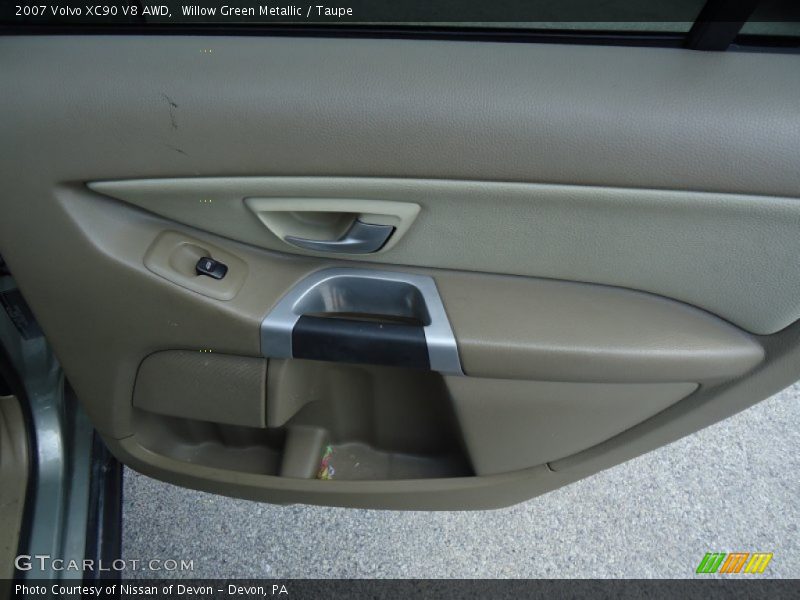 Willow Green Metallic / Taupe 2007 Volvo XC90 V8 AWD