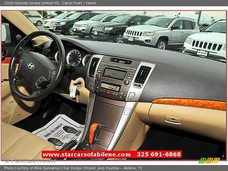 Camel Pearl / Camel 2009 Hyundai Sonata Limited V6