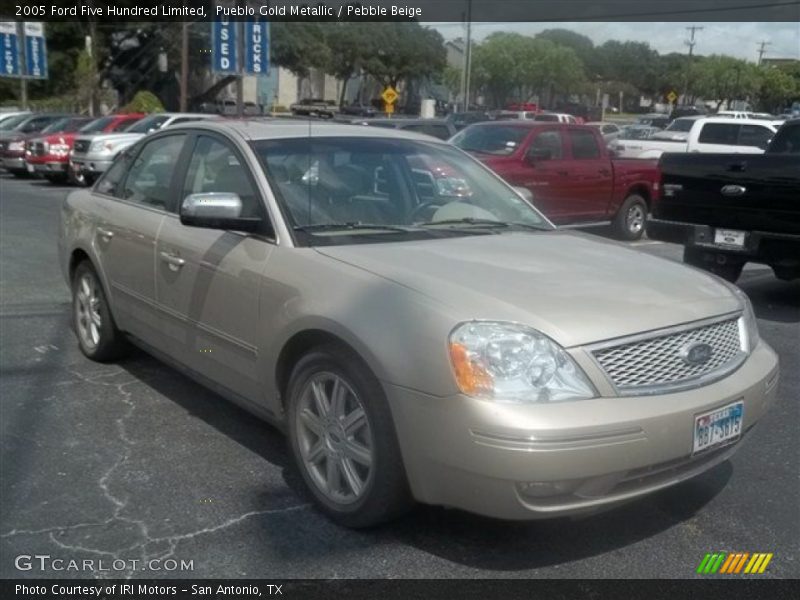 Pueblo Gold Metallic / Pebble Beige 2005 Ford Five Hundred Limited