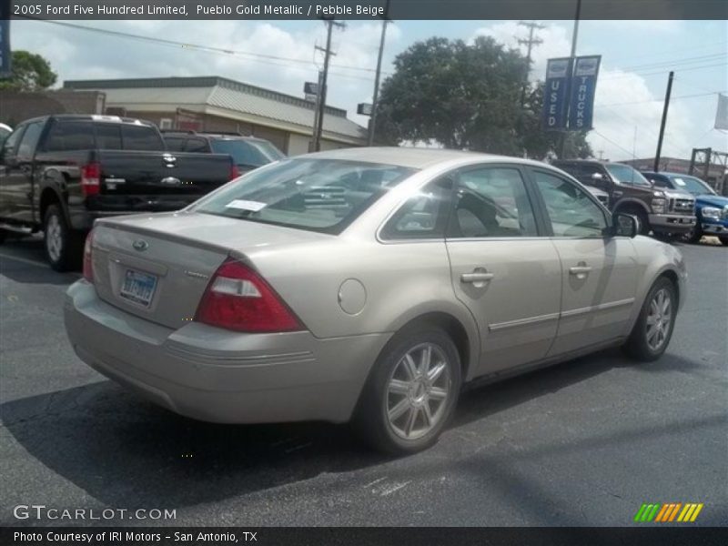 Pueblo Gold Metallic / Pebble Beige 2005 Ford Five Hundred Limited
