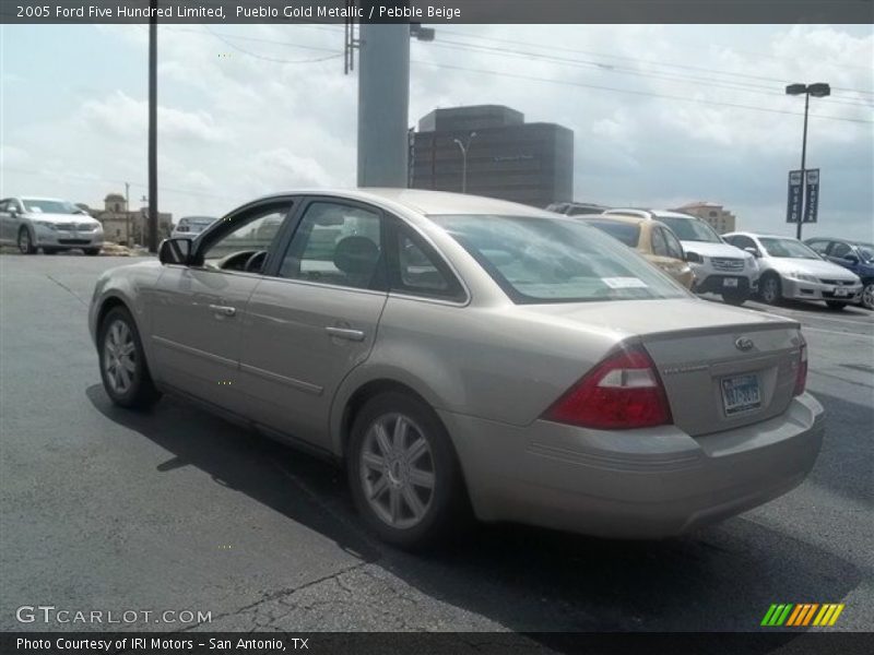Pueblo Gold Metallic / Pebble Beige 2005 Ford Five Hundred Limited